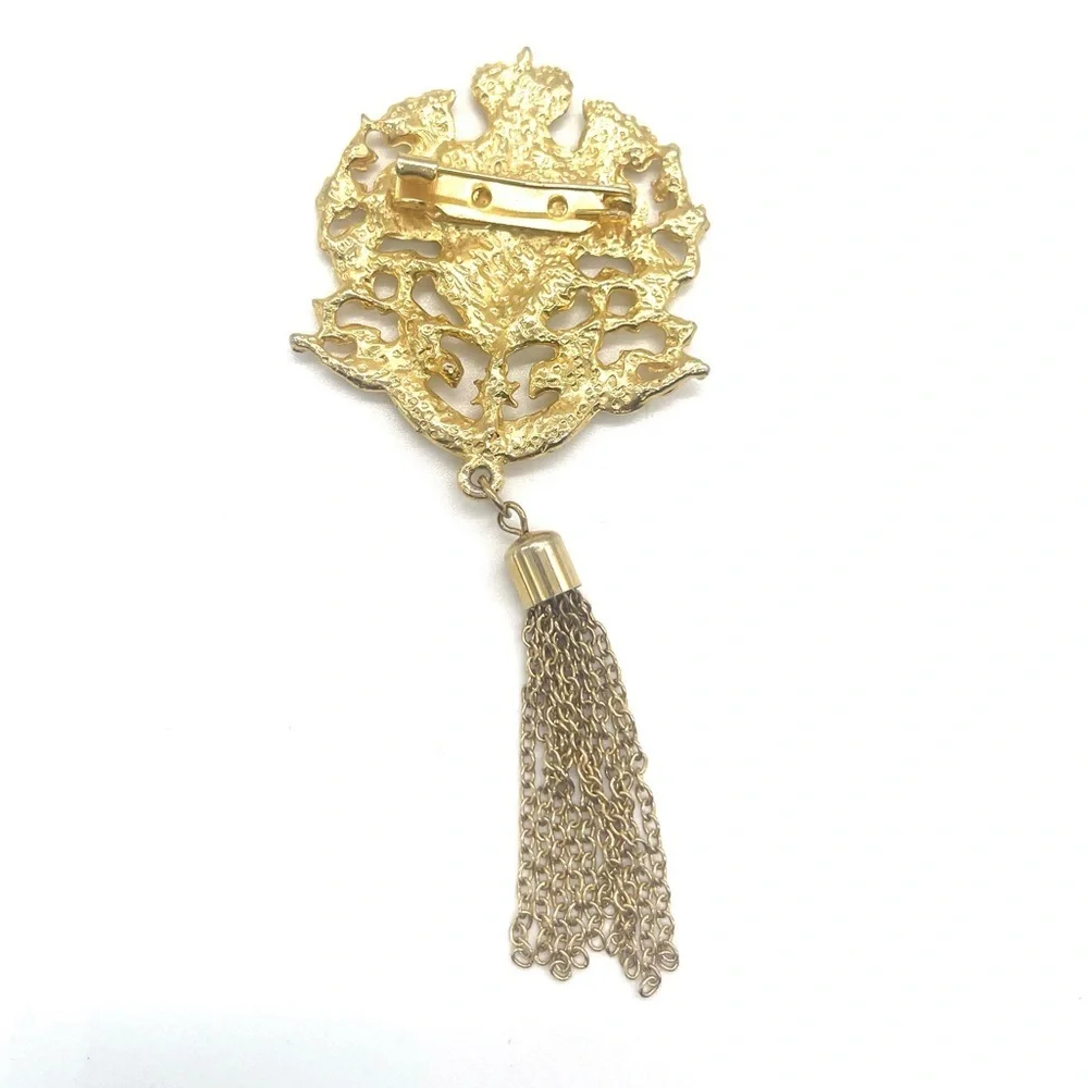 Vintage Rare Providentiae Memorabilia Crown Brooch